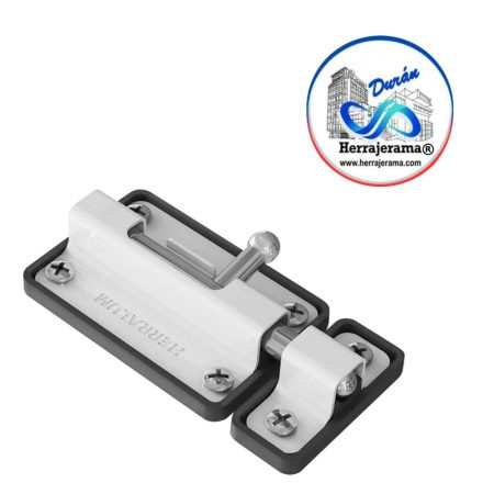 HERRRALUM 2175005BL PASADOR P/CANCEL DE BAÑO 5cm BLANCO