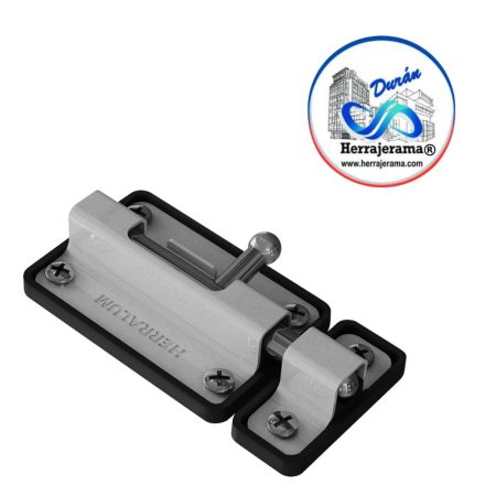 HERRALUM 2175005GR PASADOR PARA CANCEL DE BAÑO 5cm GRIS