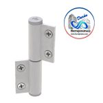 HERRALUM BISAGRA P/VENT PROY/BATIE S-35 IZQ BLANC