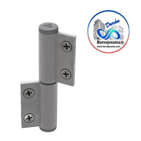 HERRALUM 2176DERGR BISAGRA P/VENT PROY/BATIE S-35 DER GRIS