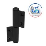 HERRALUM 2176IZQNE BISAGRA P/VENT PROY/BATIE S-35 IZQ NEGRO