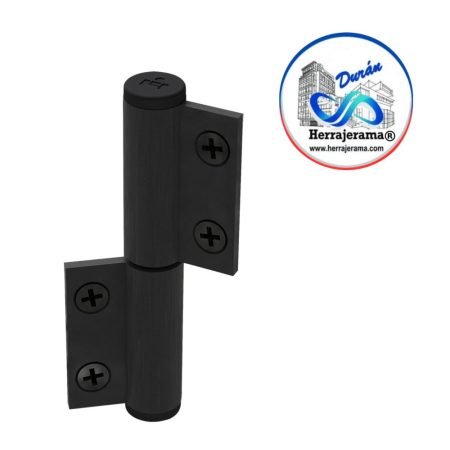 HERRALUM 2176IZQNE BISAGRA P/VENT PROY/BATIE S-35 IZQ NEGRO