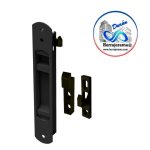 HERRALUM 2182000NE JALADERA EMBUTIDA TIPO española AUTOM NEGRO