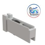 HERRALUM 2191000NI CARRETILLA P/LINEA 2" ZOCLO BAJO BAL IMP