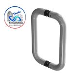HERRALUM 2202000NA JALADERA TUBULAR DE ALUMINIO 1" RECTA NATURAL