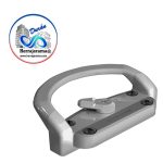 HERRALUM 2208012GR  JALADERA LA BRECHA INY ALUMINIO 12CM GRIS