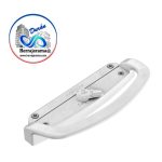 HERRALUM 2208018BL JALADERA LA BRECHA INY ALUMINIO 18CM BLANCA