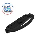 HERRALUM 2208018NE JALADERA LA BRECHA INY ALUMINIO 18CM NEGRA