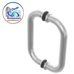 HERRALUM 2262015CO JALADERA TUBULAR RECTA AC INOX 3/4"T304 DE 15CM
