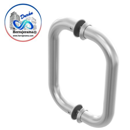 HERRALUM 2262015CO JALADERA TUBULAR RECTA AC INOX 3/4"T304 DE 15CM