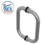 HERRALUM 2262020SA JALADERA TUBULAR RECTA AC INOX 3/4"T304 DE 20CM