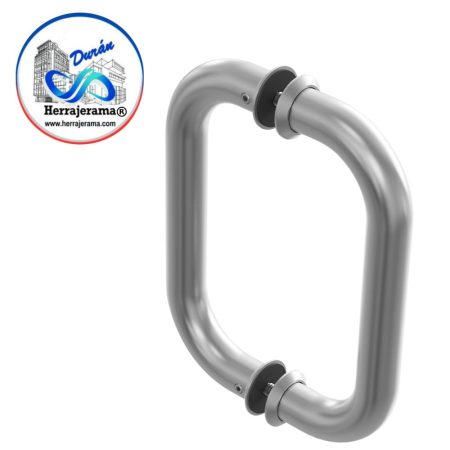 HERRALUM 2262015SA JALADERA TUBULAR RECTA AC INOX 3/4"T304 DE 15CM