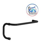 HERRALUM 2264045020NE JAL TUBULAR AC INOX 3/4"T304 LARGA 45CM CORTA 20CM NEGRA
