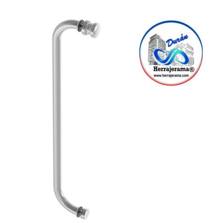 HERRALUM 2266050CO JAL TOALLERO-POMO AC INOX 3/8"T304 DE 50CM C/C CRO