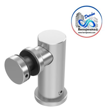 HERRALUM 2281000SA CONECTOR PIPETA AC-INOX MURO-VIDRIO S/AVELLANAR