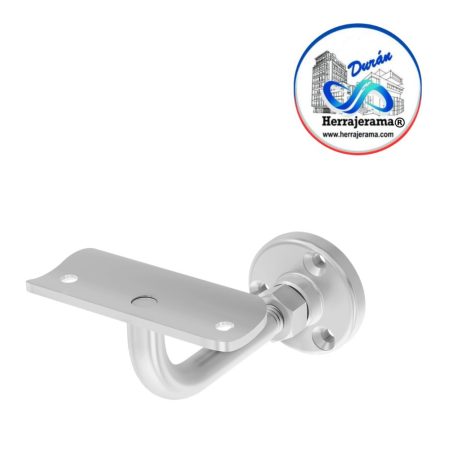 HERRALUM 2298CORSA SOPORTE PARA 16 CORTO 2" A MURO SATIN