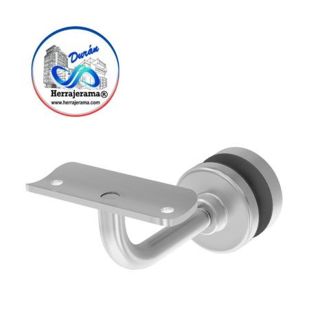 HERRALUM 2299CORSA SOPORTE AC INOX CORTO P/16 2" SATIN