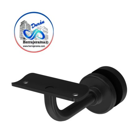 HERRALUM 2299CORNE SOPORTE AC INOX CORTO P/PASAMANOS 2" NEGRO
