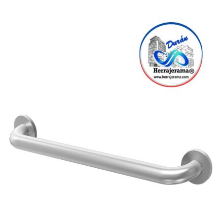 HERRALUM 2317060SA BARRA DE SEG A MURO AC INOX 1-14 DE 0.60 MT SATIN