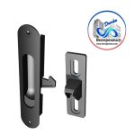 HERRALUM 1232DERNA JALADERA EMBUTIDA LINEA 2" C/GANCHO DER NAT