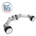 HERRALUM 1236000SA CONECTOR SILAO DOBLE P/CRISTAL TEMP SAT