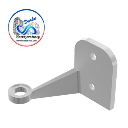 HERRALUM 1250IZQSA ARAÑA CON BASE CONECTOR A MURO 1PATA IZQ SATIN