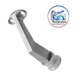 HERRALUM 1259003SA SOPORTE AC INOX 304  JUANACATLAN VIDRIO-TUBO 2" CR