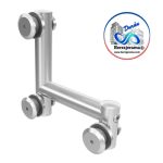 HERRALUM 1264000SA HERRAJES SUPERIOR "L" AC INOX CD GUZMAN SA