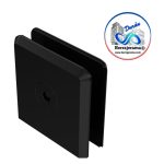 HERRALUM 1266000NE CONECTOR MURO A VIDRIO C/FIJACION CRISTAL DE 10mm
