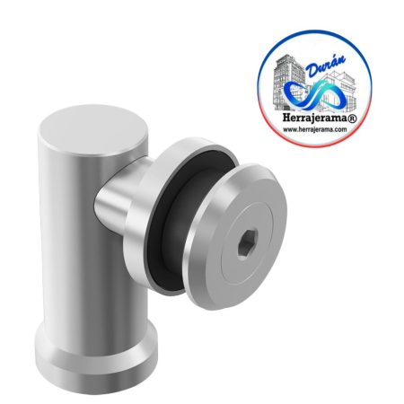 HERRALUM 1272000SA CONECTOR LEON VIDRIO MURO SATIN