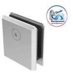 HERRALUM 1273000CO CONECTOR 2" P/FIJO VID TEMPLADO CROMO