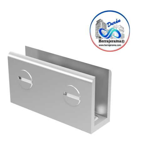 HERRALUM 1276000CO CONECTOR RECTO LARGO PAIPID VIDRIO 6-10mm CROMO