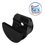 HERRALUM 1296003NE CONECTOR A MURO P/SISTEMA OAXACA II NEGRO