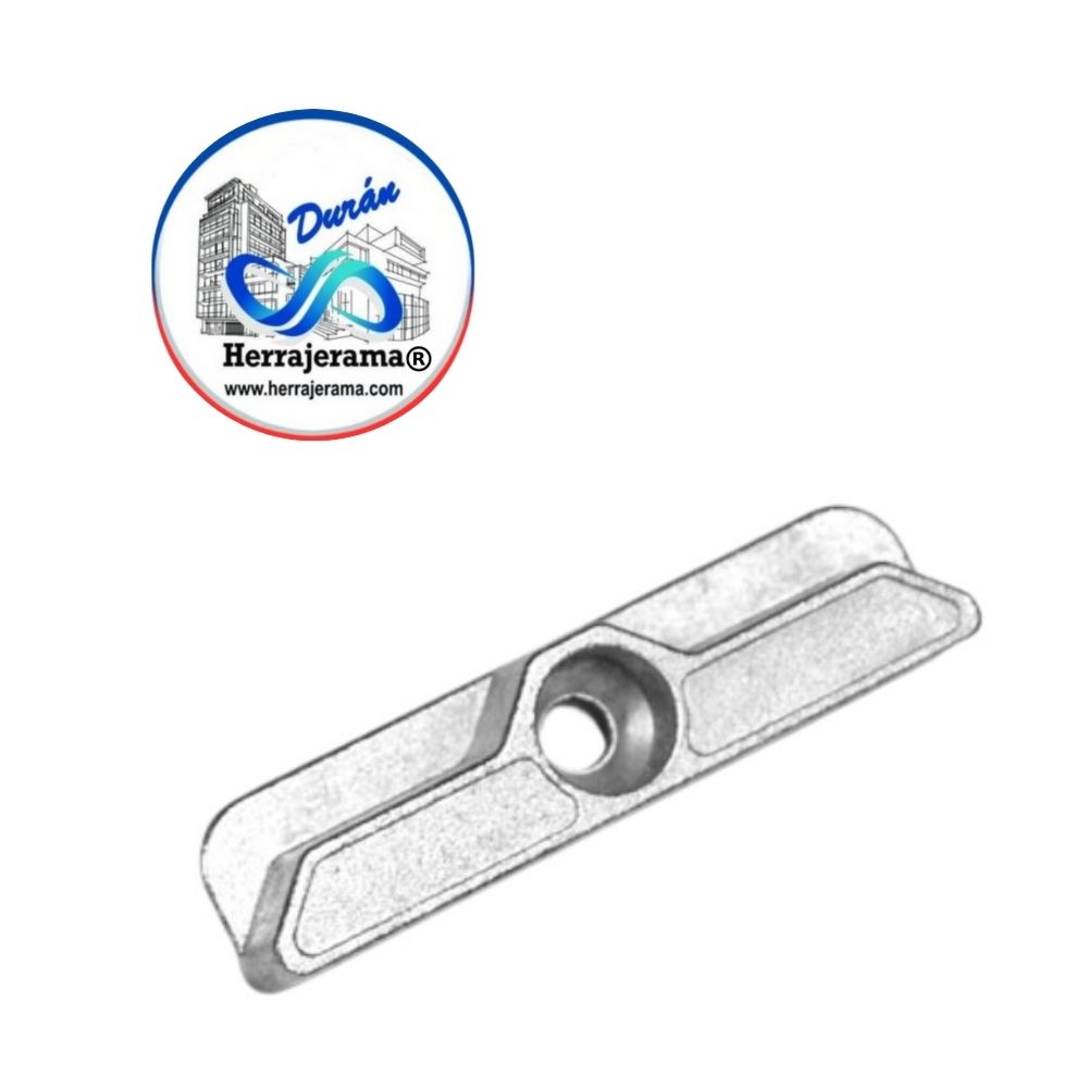 HERRALUM 3D25049102 PVC CERRADERO 13 mm EJE PARA VENTANA