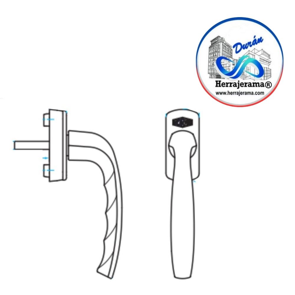 HERRALUM 3T46010107 PAL MANILLA JUMBO BLANCA