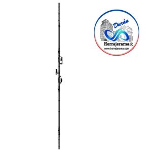 HERRALUM 3V01370302 PVC CREMONA CORREDERA BLOQUEABLE 17-92 600MM