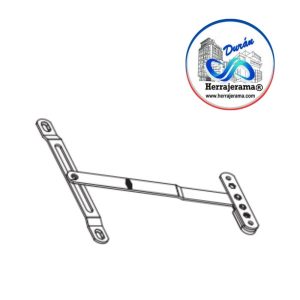 HERRALUM 3V05010102 PVC COMPAS A CANAL (CREMONA PROCTICABLE CONV)