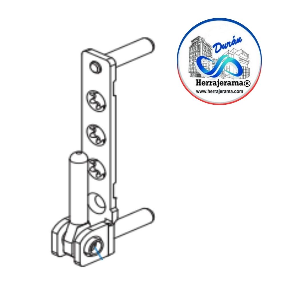 HERRALUM PVC PERNO ANGULAR 03-06 DE 130kg