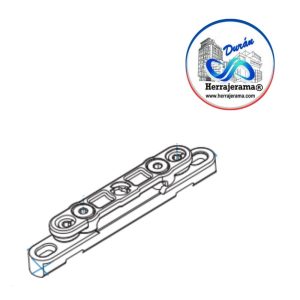 HERRALUM 3V16030102 PVC BISAGRA CENTRAL AJUSTABLE