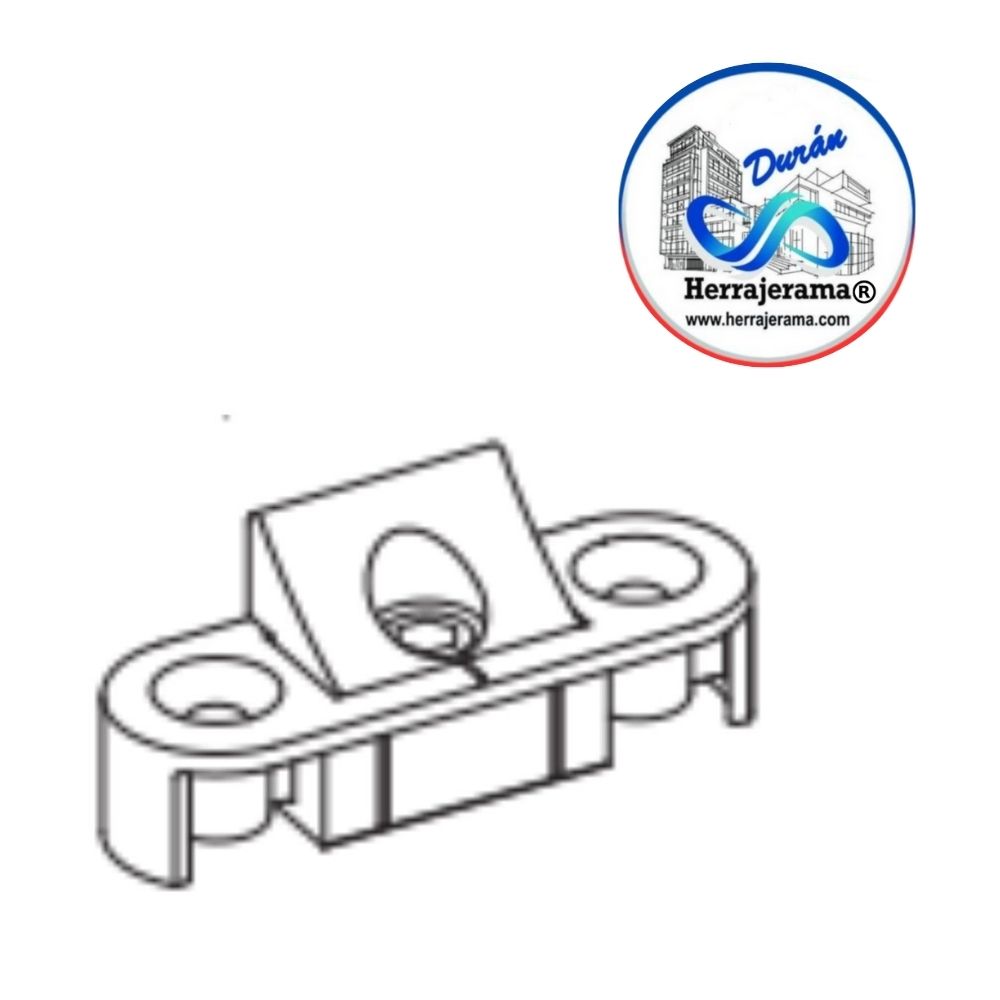 HERRALUM 3V17020002 PAL BISAGRA INTERMEDIA OCULTA (HOJA) AJUSTABLE
