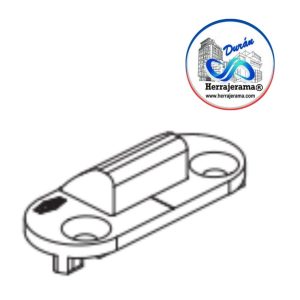 HERRALUM 3V17020202 PAL BISAGRA INTERMEDIA OCULTA (MARCO) 13 EJE