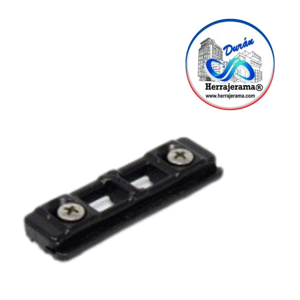 HERRALUM 3V24040102 PAM CERRADERO DOBLE HOJA A CANAL HERRAJE 16mm