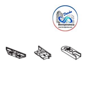 HERRALUM 3V26030102 PVC CERRADERO ESTANDAR PARA VENTANA