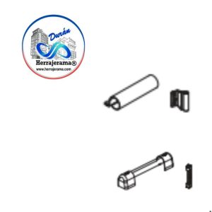 HERRALUM 3V45010107 PVC TAPA EMBELLECEDOR (127) RAL 9016 BLANCO