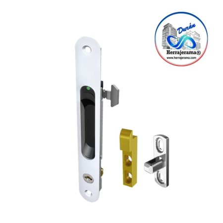 HERRALUM 1284000BL CIERRE EMBUTIDO MINI EUROVENT P/LINEA 3" BLANCA