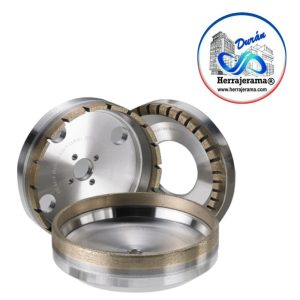 HERRALUM MUELA ARISTA A TAZA P/BISELAR 4V9 D100 H22 X 2.5 U