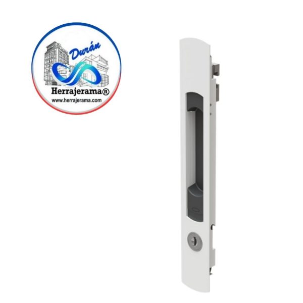 HERRALUM 3001002BL DUO CORREDERA EMBUTIR C/LLAVE MOD 449934 BLANCA