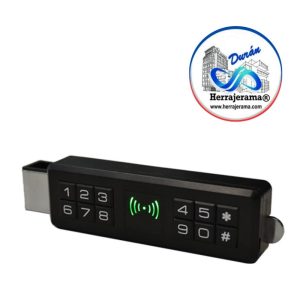 CERROJO DIGITAL PARA PUERTAS CORREDIZAS DE VIDRIO TEMPLADO,MX67462 BRUKEN