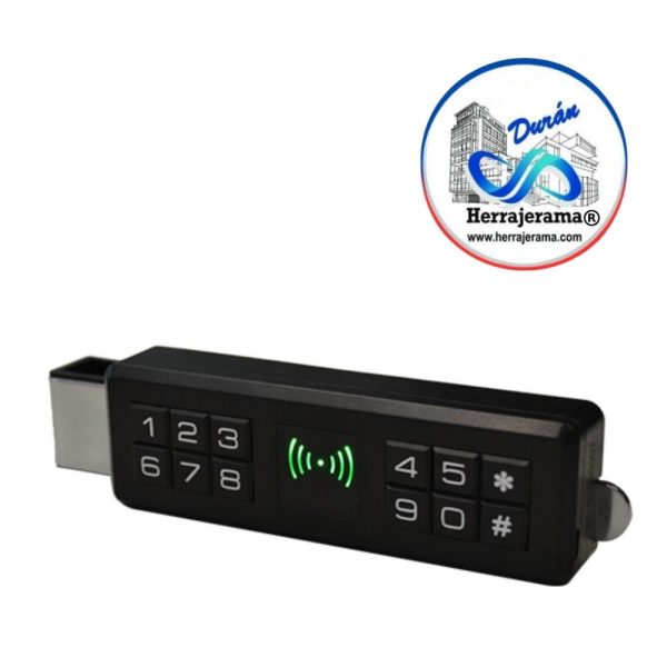CERROJO DIGITAL PARA PUERTAS CORREDIZAS DE VIDRIO TEMPLADO,MX67462 BRUKEN