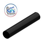 HERRALUM 2254300NE TUBO ACERO INOX CAL 14 DE 25MM x 3.00 MT NEGRO